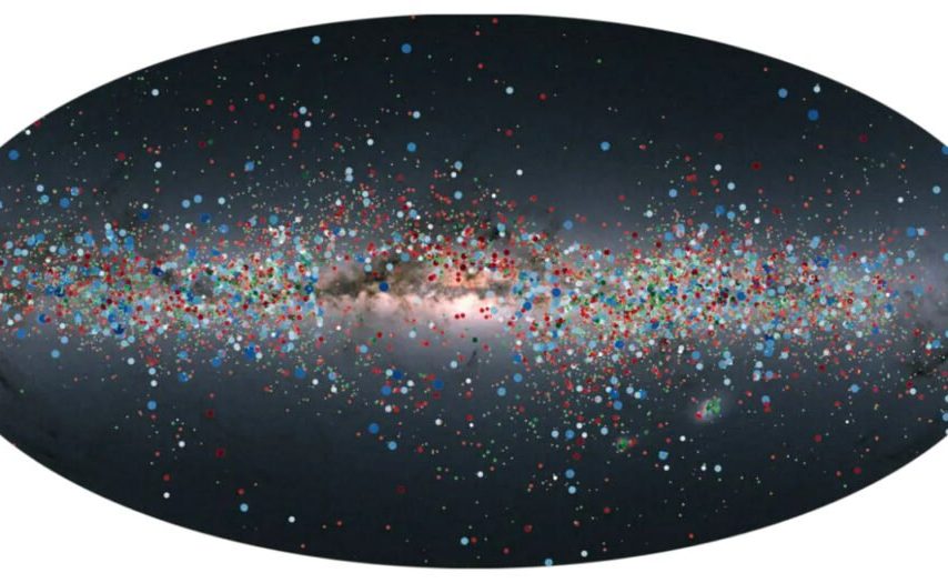 تلسکوپ گایا نیم میلیون ستاره جدید و 15 هزار سیارک را کشف کرد