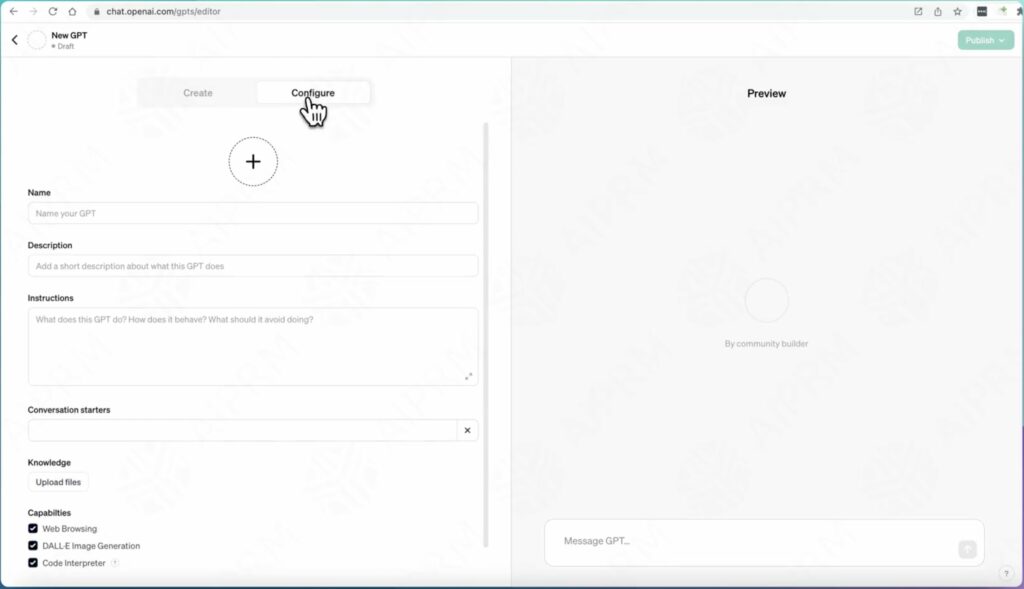 آموزش ساخت نسخه سفارشی ChatGPT