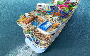 ساخت بزرگ‌ترین کشتی جهان به پایان رسید؛ آغاز سفرها از اوایل سال 2024