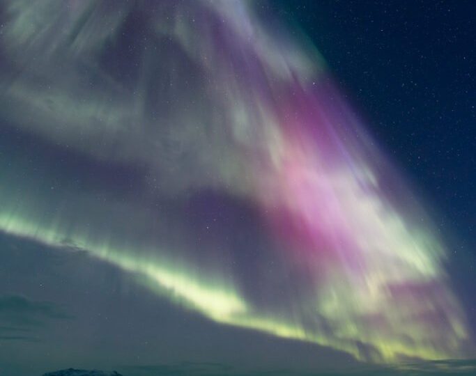 تصویر روز ناسا: نورهای شبانه در «ققرتاق»