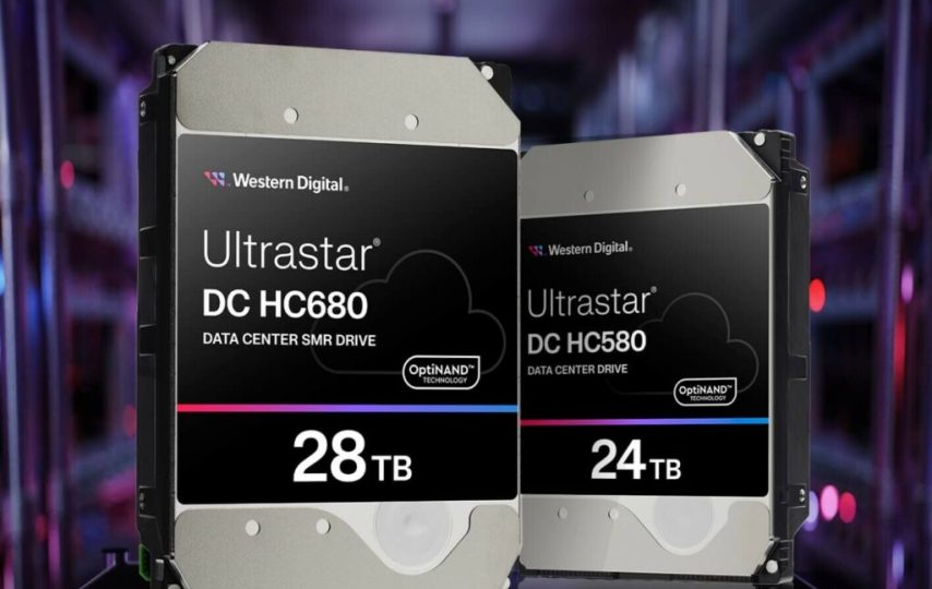 وسترن دیجیتال درایوهای 24 ترابایتی CMR و 28 ترابایتی SMR را معرفی کرد