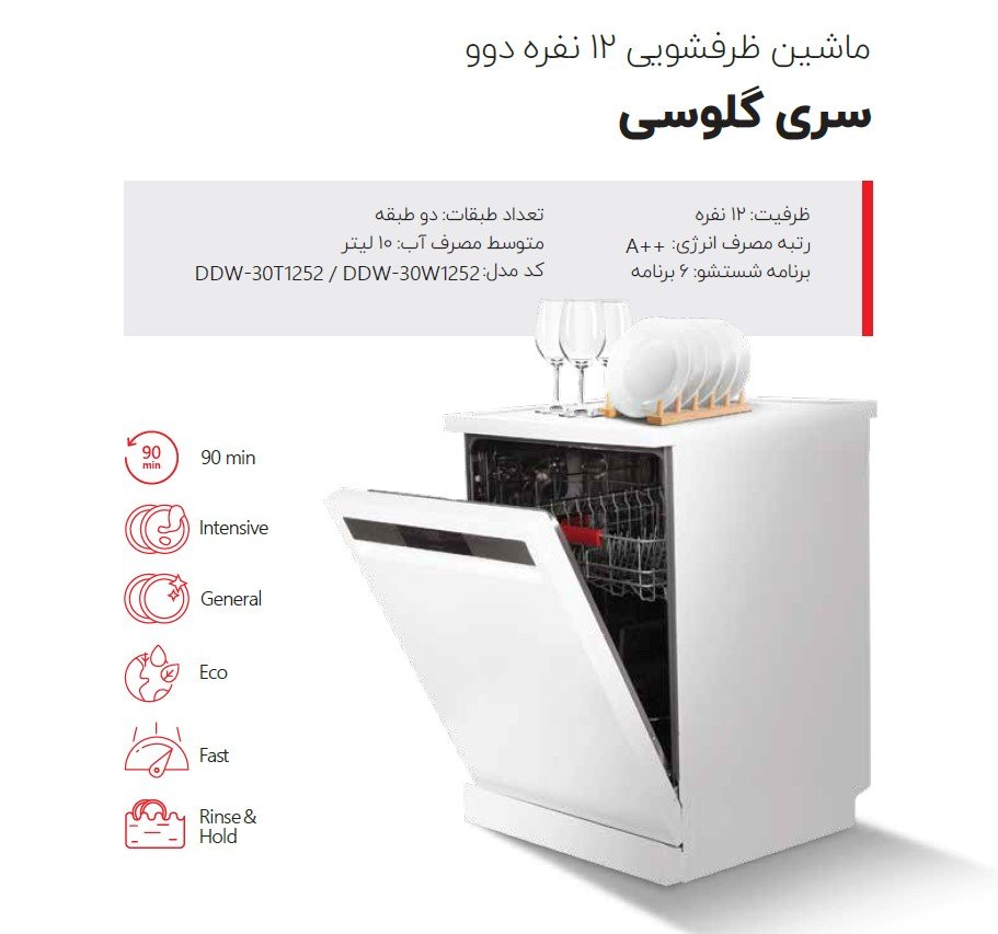 1703071387 413 تازه ترین ظرفشویی دوو داخل بازار شد؛ از درخشندگی نزدیک