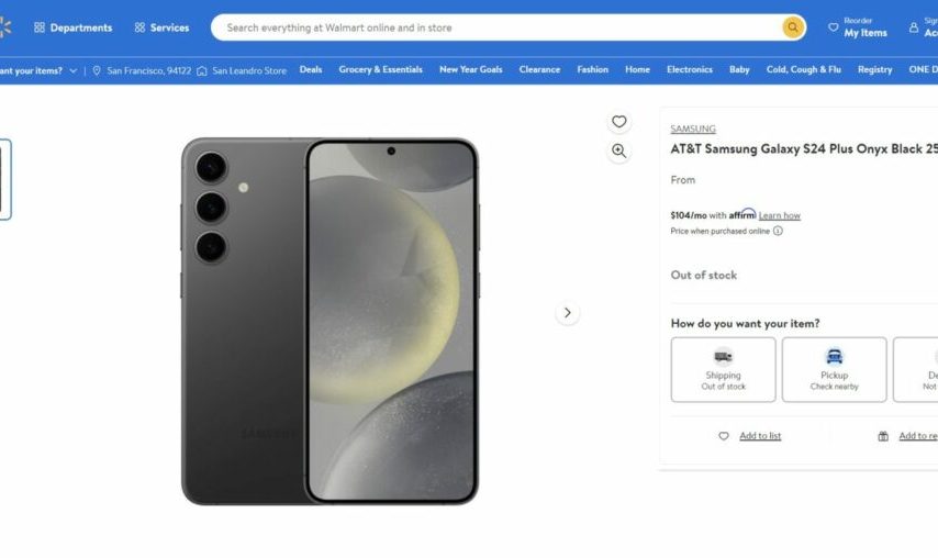 مشخصات و ویژگی‌های گلکسی S24 پلاس