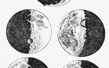 گالیله برای اولین‌بار ماه را توسط تلسکوپ خود رصد کرد