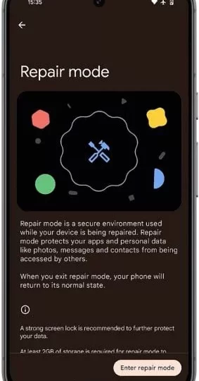 گوگل اپلیکیشن و دستورالعمل جدیدی برای تعمیر گوشی های پیکسل منتشر کرد