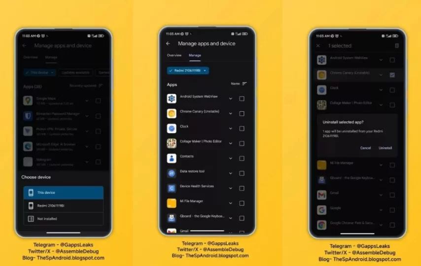 گوگل به‌زودی با پلی استور امکان حذف ازراه‌دور اپلیکیشن‌ها را فراهم می‌کند