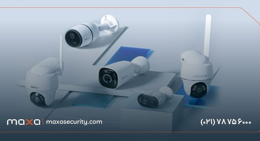 انواع دوربین‌های مداربسته شرکت مکسا