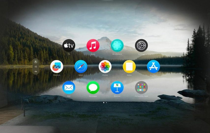 بعضی از اپ‌های هدست ویژن پرو دقیقاً همان اپ‌های آیپد یا آیفون هستند