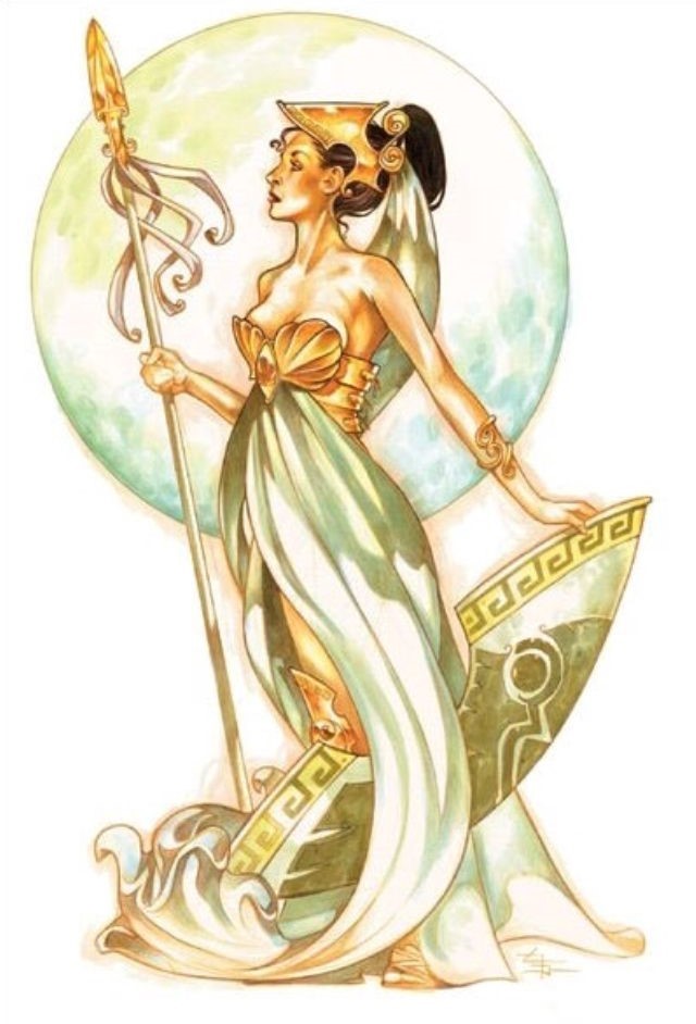 تولد قدرتمند‌ترین زن اساطیر یونان؛ آتنا - ویجیاتو