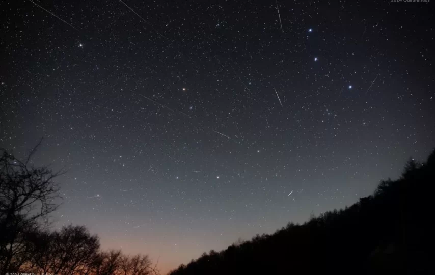تصویر روز ناسا: بارش شهابی ربعی شمالی