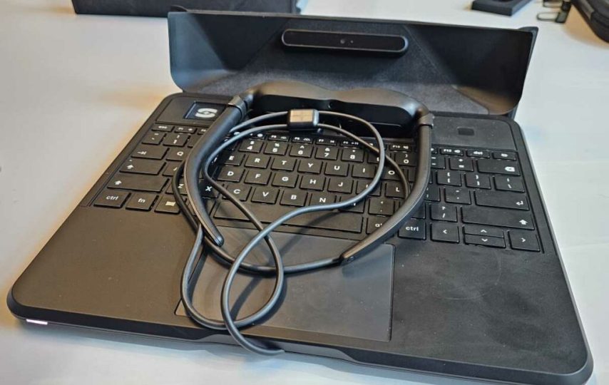 لپ‌تاپ Spacetop به‌جای نمایشگر، عینک واقعیت افزوده دارد + ویدیو