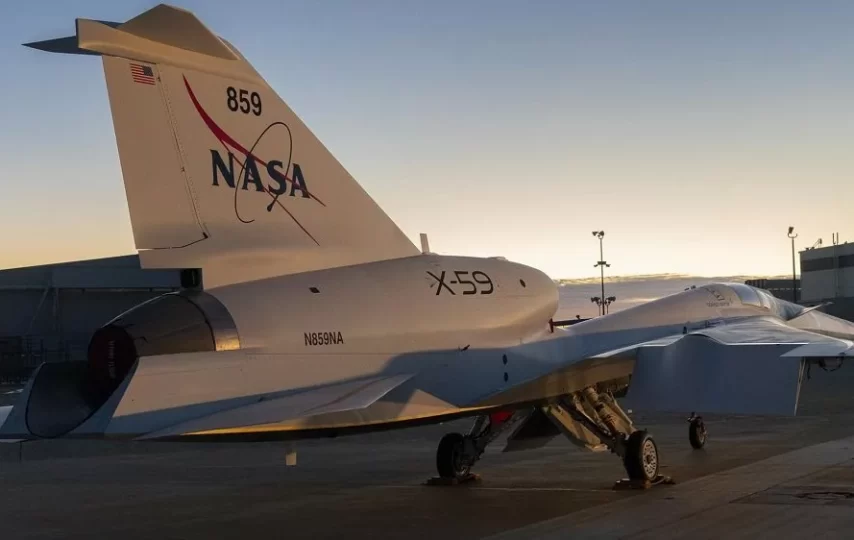 ناسا از جت مافوق صوت X-59 رونمایی کرد