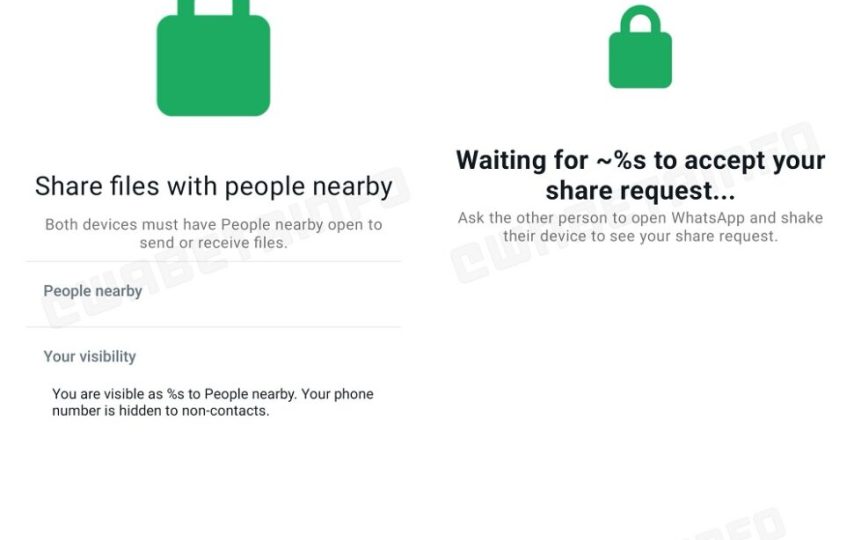 واتس‌اپ روی قابلیتی شبیه AirDrop اپل و QuickShare اندروید کار می‌کند