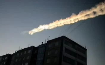 سقوط شهاب‌سنگ در روسیه 1500 نفر را مجروح کرد