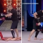 مسابقه کونگ فو کار ایتالیایی و مبارز سنگین وزن MMA را ببینید + ویدیو 3 مسابقه کونگ فو کار ایتالیایی و مبارز سنگین وزن MMA را ببینید + ویدیو