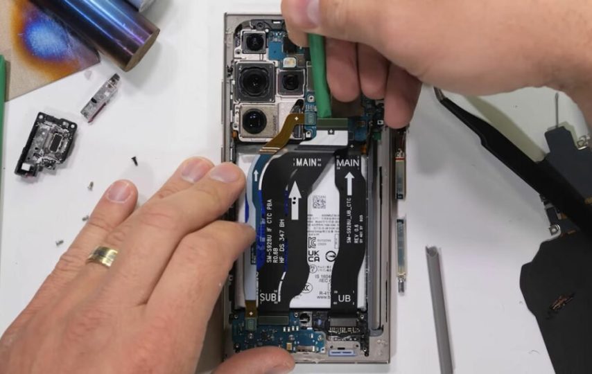 کالبدشکافی گلکسی S24 اولترا منتشر شد + ویدیو