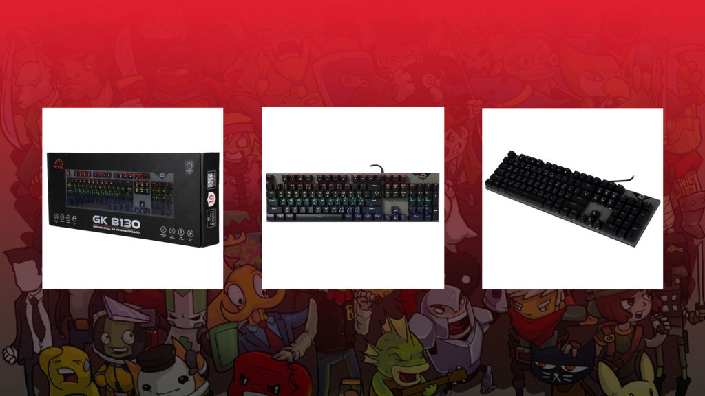 راهنمای خرید بهترین کیبورد گیمینگ تسکو 31 سه تصویر از کیبورد گیمینگ تسکو مدل GK 8130