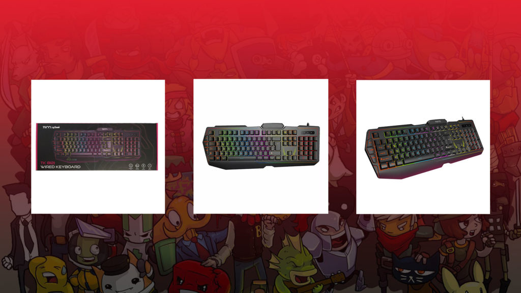 راهنمای خرید بهترین کیبورد گیمینگ تسکو 35 سه تصویر از کیبورد گیمینگ تسکو مدل GK 8121L