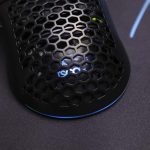 تصویری از لوگوی تسکو روی موس گیمینگ