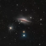 عکس روز ناسا: پرتره NGC 1055 3 تصویر روز ناسا: پرتره NGC 1055