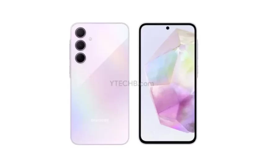 مشخصات کامل و تصاویر گلکسی A35 سامسونگ فاش شد