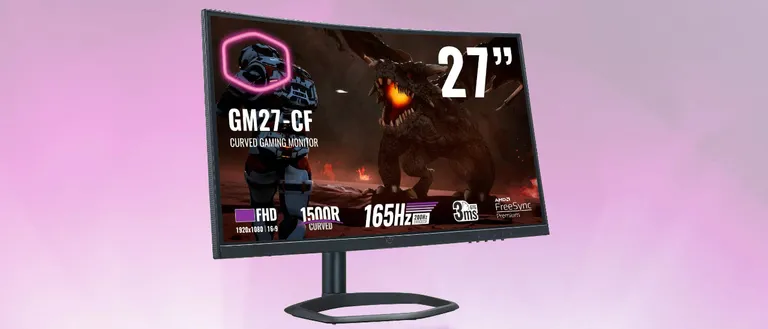 راهنمای خرید بهترین مانیتور گیمینگ_دنیای تکنولوژی 171 مانیتور کولرمستر مدل GM27-CF