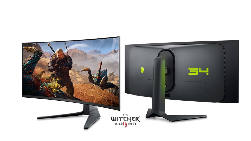 مانیتور گیمینگ الین ور مدل Alienware 34 QD-OLED