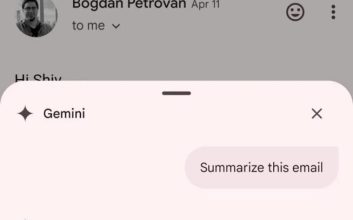 جیمیل ظاهراً با کمک جمینای قابلیت خلاصه‌سازی ایمیل‌ها را دریافت می‌کند