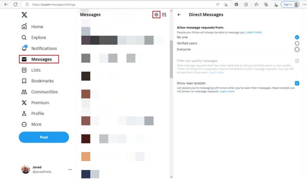 1716602950 993 دایرکت ایکس کجاست؟ آموزش کامل ارسال مطلب خصوصی در
