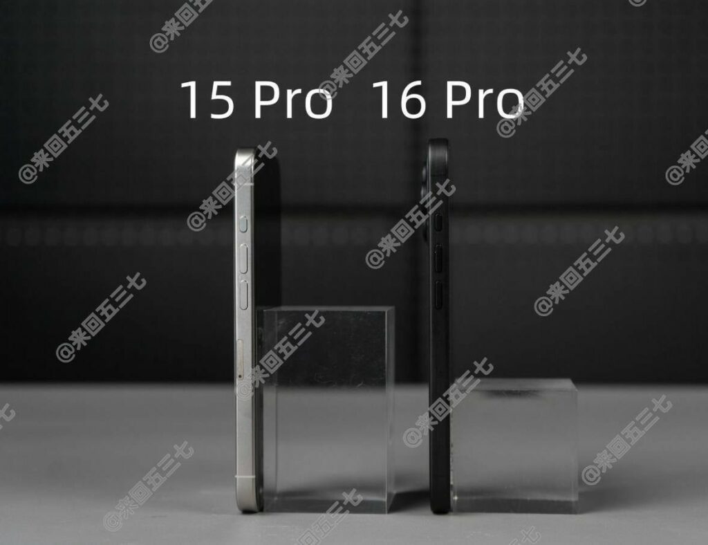 آیفون 16 پرو را در این تصاویر تازه در قیاس با آیفون 15 پرو ببینید_دنیای تکنولوژی 10 1716704673 85 آیفون 16 پرو را در این تصاویر تازه در قیاس
