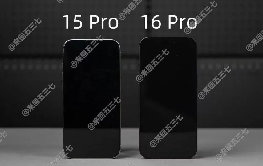 آیفون 16 پرو را در این تصاویر جدید در مقایسه با آیفون 15 پرو ببینید