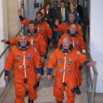 اندور در آخرین مأموریت خود، اس‌تی‌اس-134، به فضا پرتاب شد