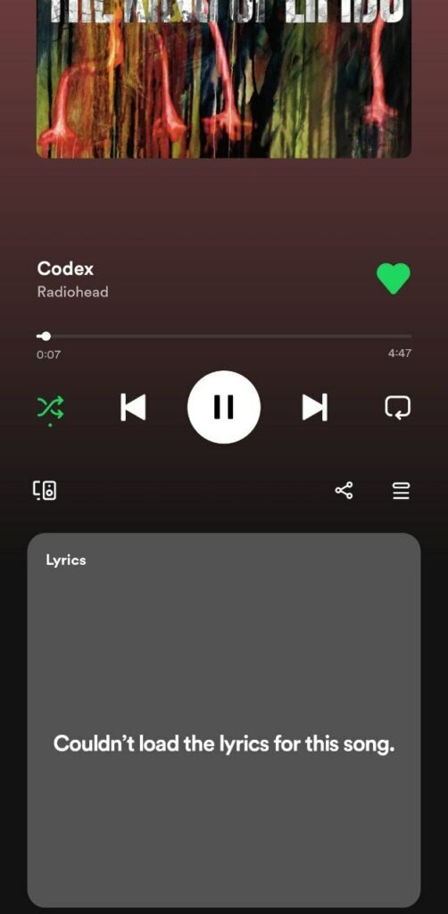 قابلیت نمایش متن آهنگ در اسپاتیفای یک ویژگی پولی خواهد