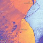 کوه یخ غول‌پیکر 380 کیلومترمربعی از جنوبگان جدا شد