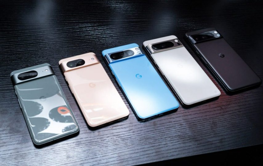 گوگل سری پیکسل 8 را با درنظرگرفتن استفاده از قاب طراحی کرده است