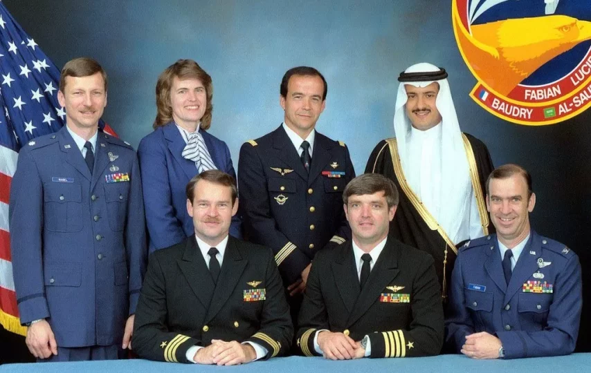 آل سعود، اولین مسلمان در فضا