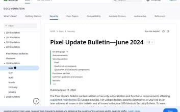 آپدیت امنیتی اندروید