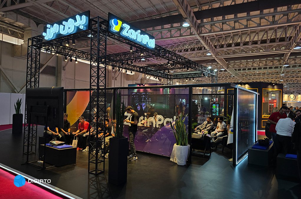 1719914277 227 وجود زرین‌پال در نمایشگاه الکامپ با پافشاری بر شعار بدون