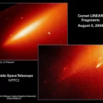 تکه تکه شدن C/1999 S4 توسط SWAN در 21 ژوئیه، تقریبا یک هفته قبل از اینکه ناظران روی زمین متوجه آن شوند، آغاز شد.