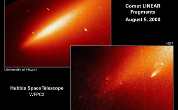 تکه تکه شدن C/1999 S4 توسط SWAN در 21 ژوئیه، تقریبا یک هفته قبل از اینکه ناظران روی زمین متوجه آن شوند، آغاز شد.