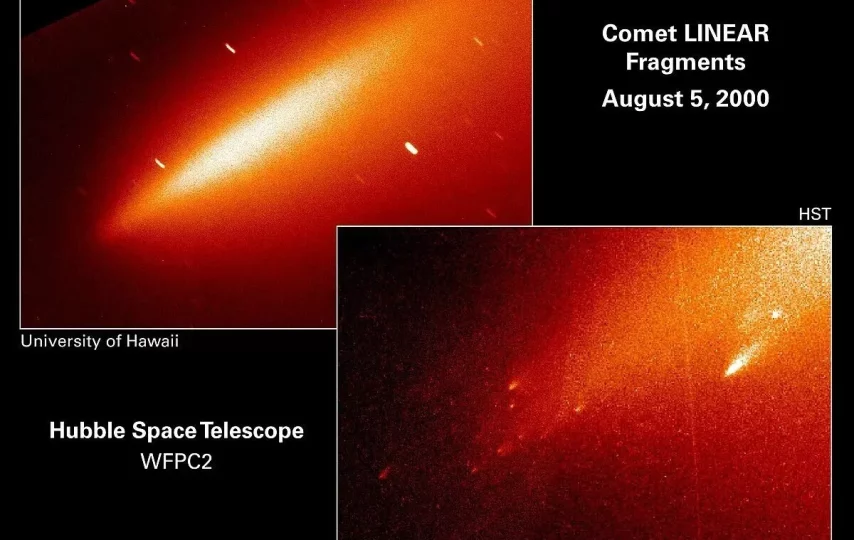 تکه تکه شدن C/1999 S4 توسط SWAN در 21 ژوئیه، تقریبا یک هفته قبل از اینکه ناظران روی زمین متوجه آن شوند، آغاز شد.