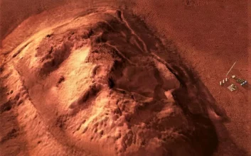 وایکینگ 1 چهره بهرام را ثبت می‌کند!