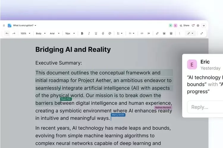 پروتون داکس معرفی شد؛ جایگزینی برای گوگل داکس با رعایت حریم خصوصی