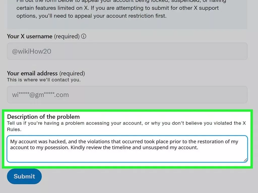 مشکل محدود شدن در توییتر 