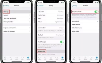 آموزش قفل کردن واتساپ | روش رمز گذاشتن با (الگو + پین + اثرانگشت)