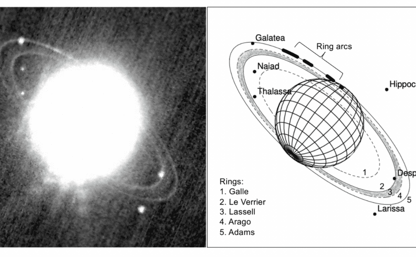 امروز در فضا: حلقه‌های نپتون کشف شد