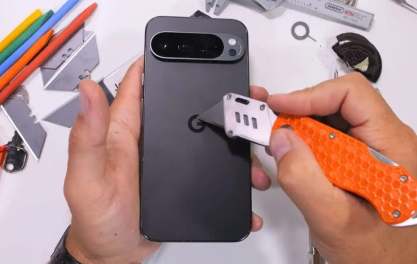 تست مقاومت پیکسل 9 پرو XL گوگل منتشر شد + ویدیو