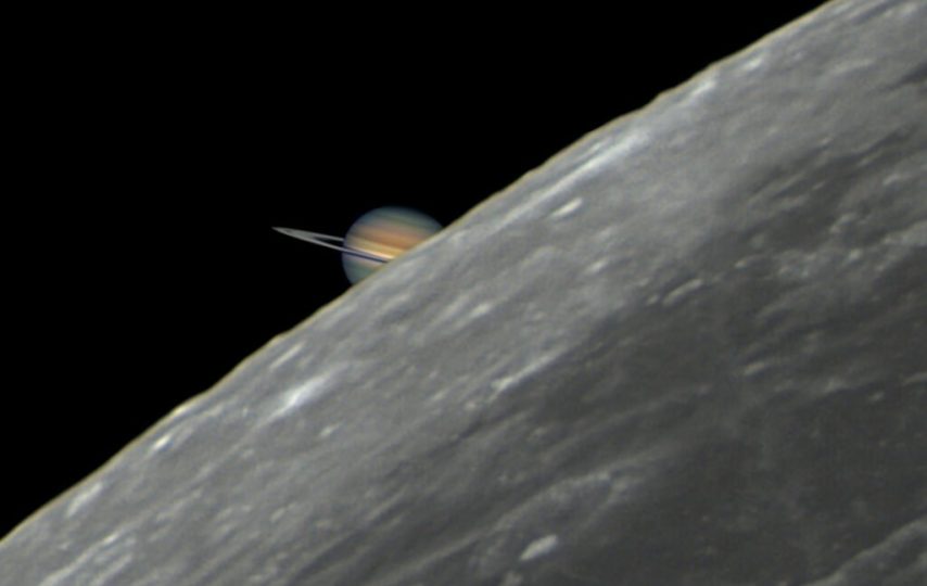 ماه‌گرفتگی زحلی چند روز پیش در بخش طولانی از زمین ( از پرو تا آن سوی اقیانوس اطلس و ایتالیا) قابل مشاهده بود. 