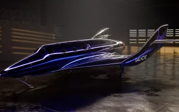  ویرجین گلکتیک از طراحی نسل جدید هواپیمای فضایی خود رونمایی کرد + ویدیو