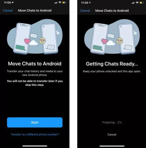 1726867472 612 نحوه انتقال واتساپ به گوشی تازه بدون پاک شدن اطلاعات.webp